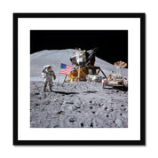 Space Salute Framed & Mounted Print