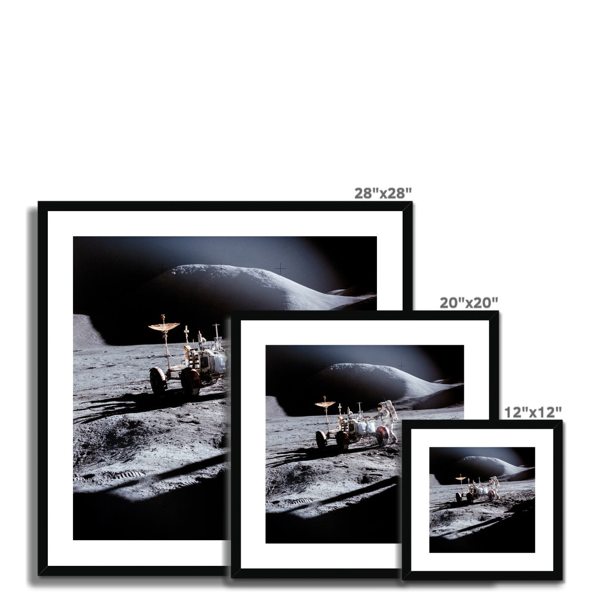 Hadley-Apennine Framed & Mounted Print