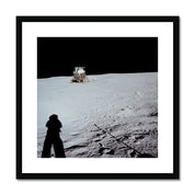 Armstrong's Shadow Framed & Mounted Print