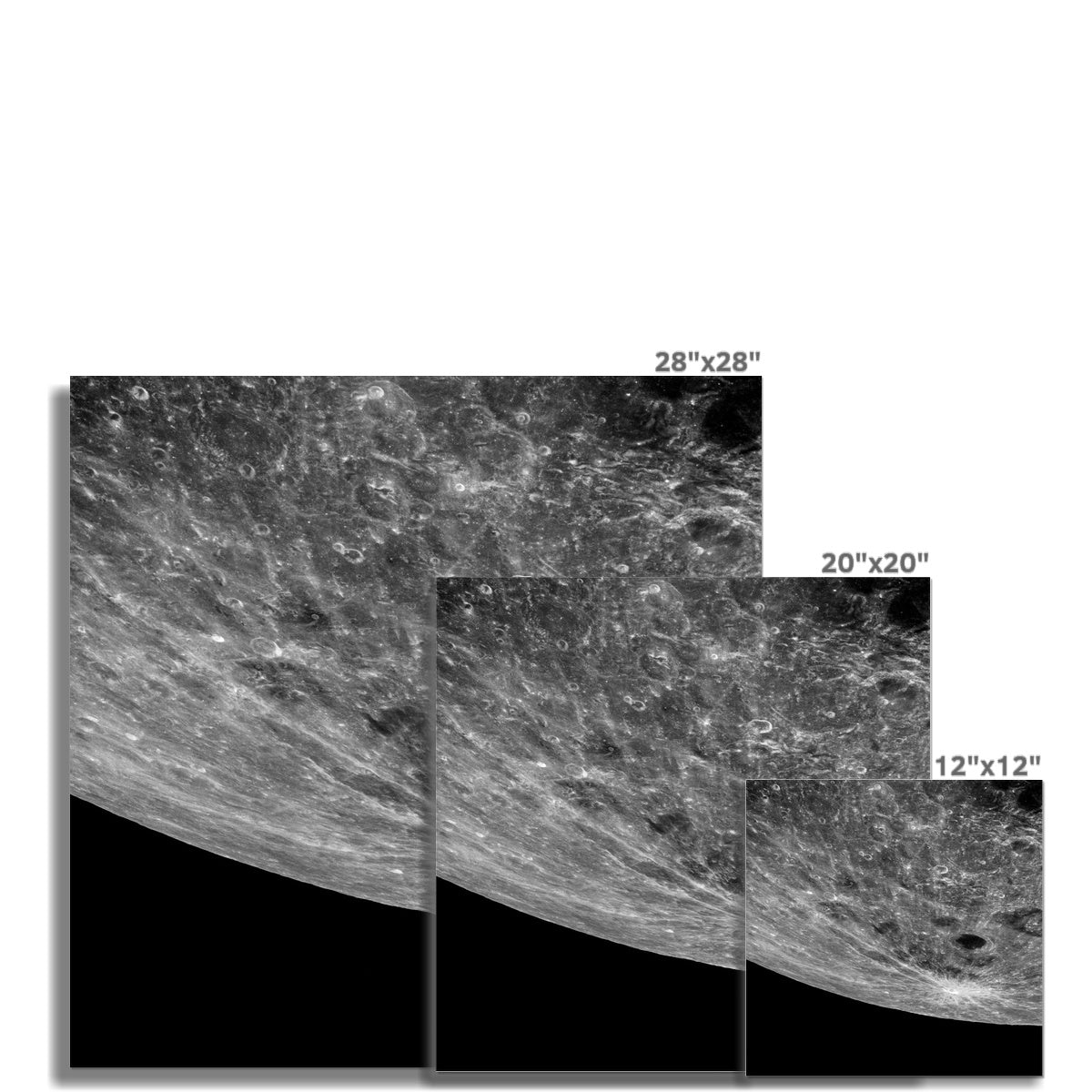 Lunar Impact Photo Art Print