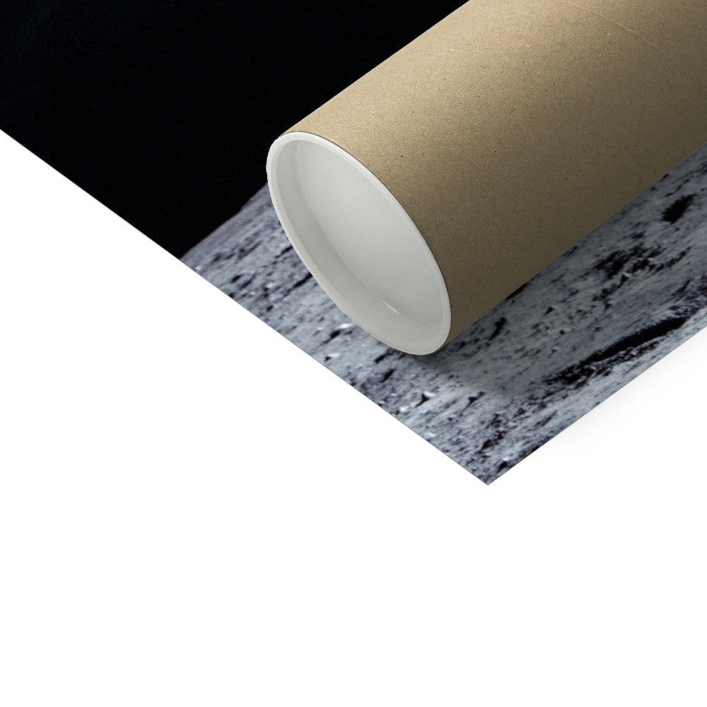 Aldrin's Descend Photo Art Print