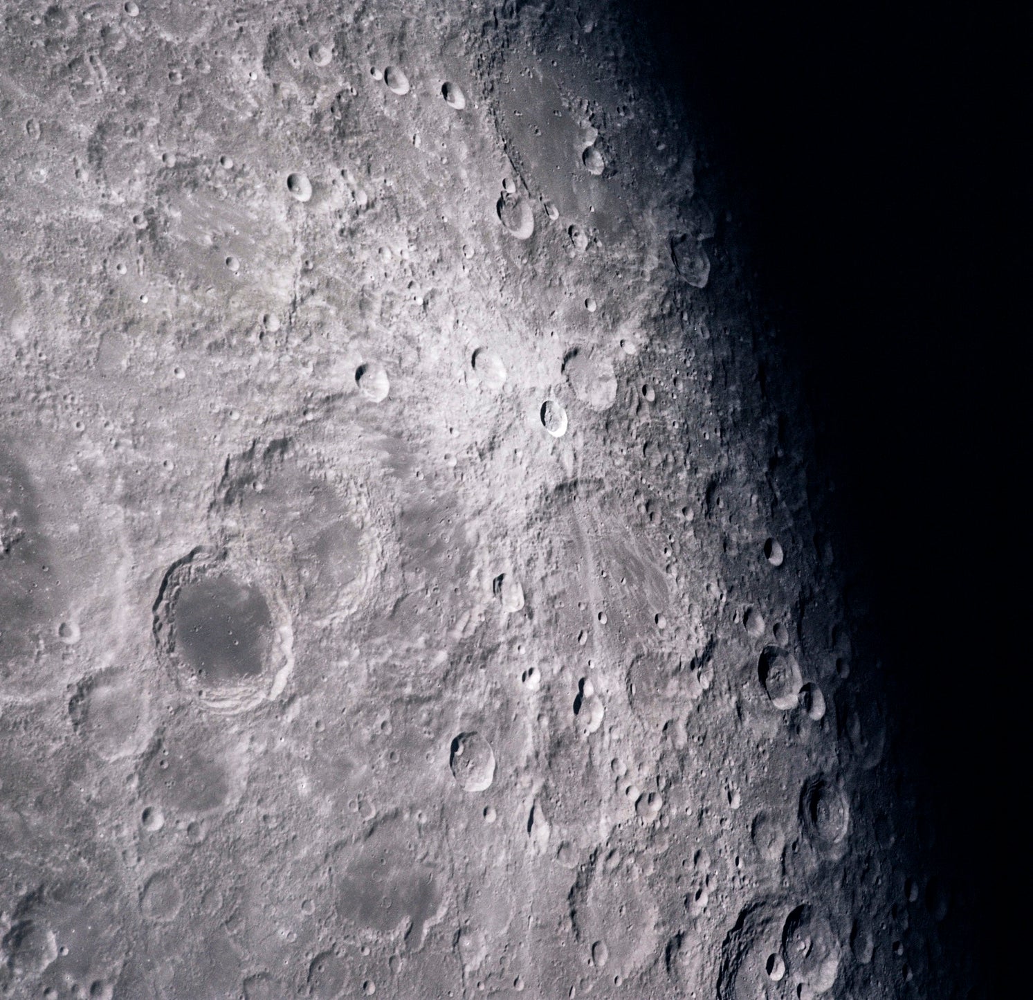 The Moon — Framed