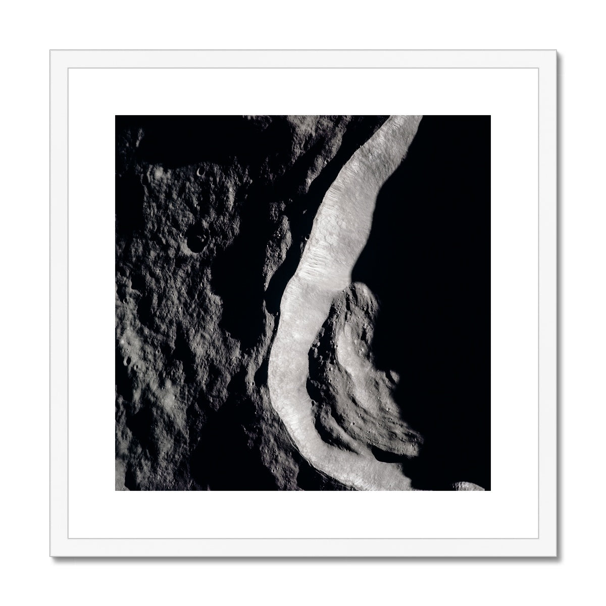 Godin Crater Framed & Mounted Print