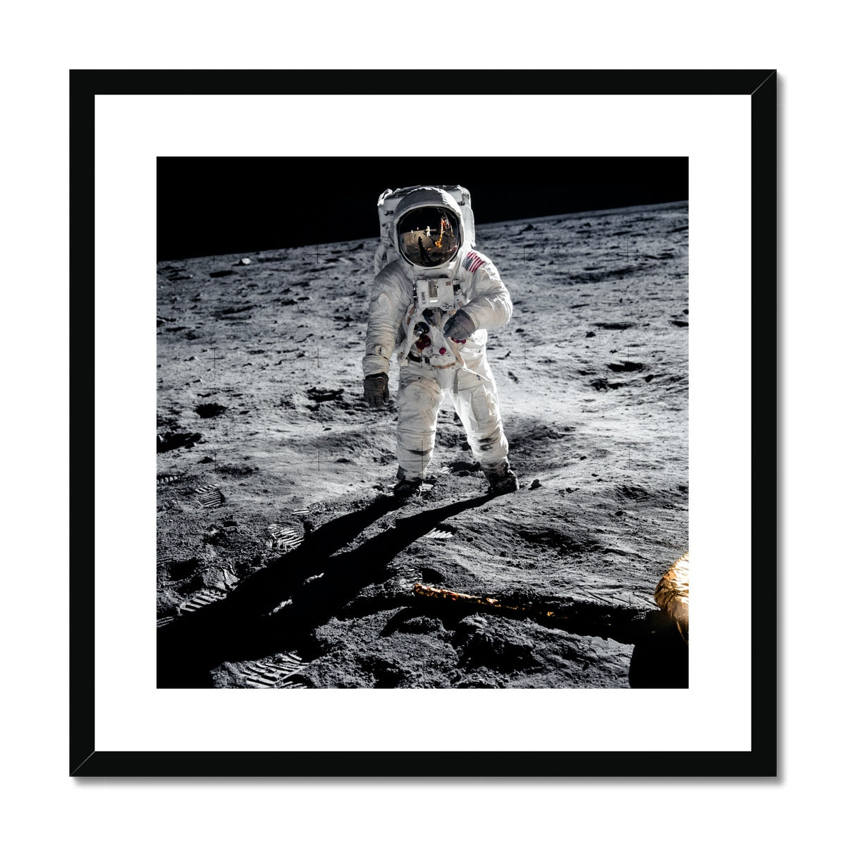Aldrin's EVA Framed & Mounted Print