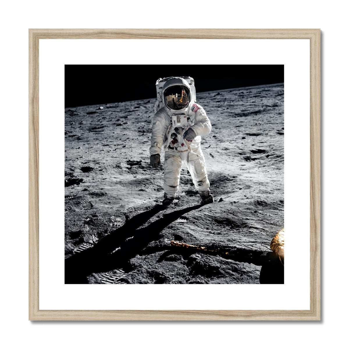 Aldrin's EVA Framed & Mounted Print