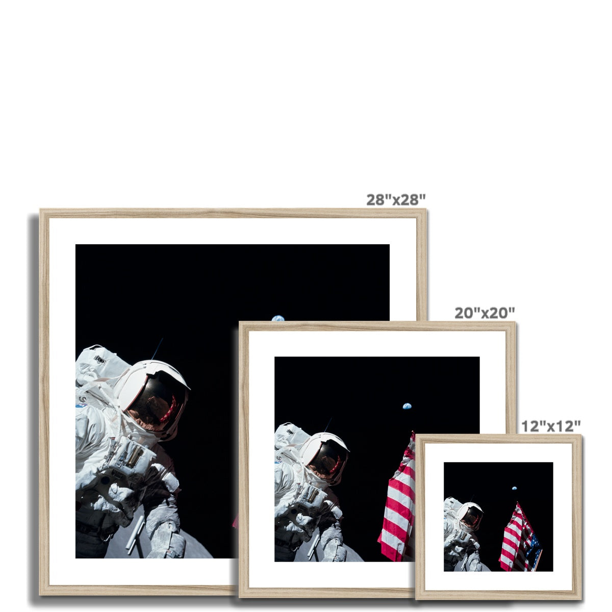 Stars & Stripes Framed & Mounted Print