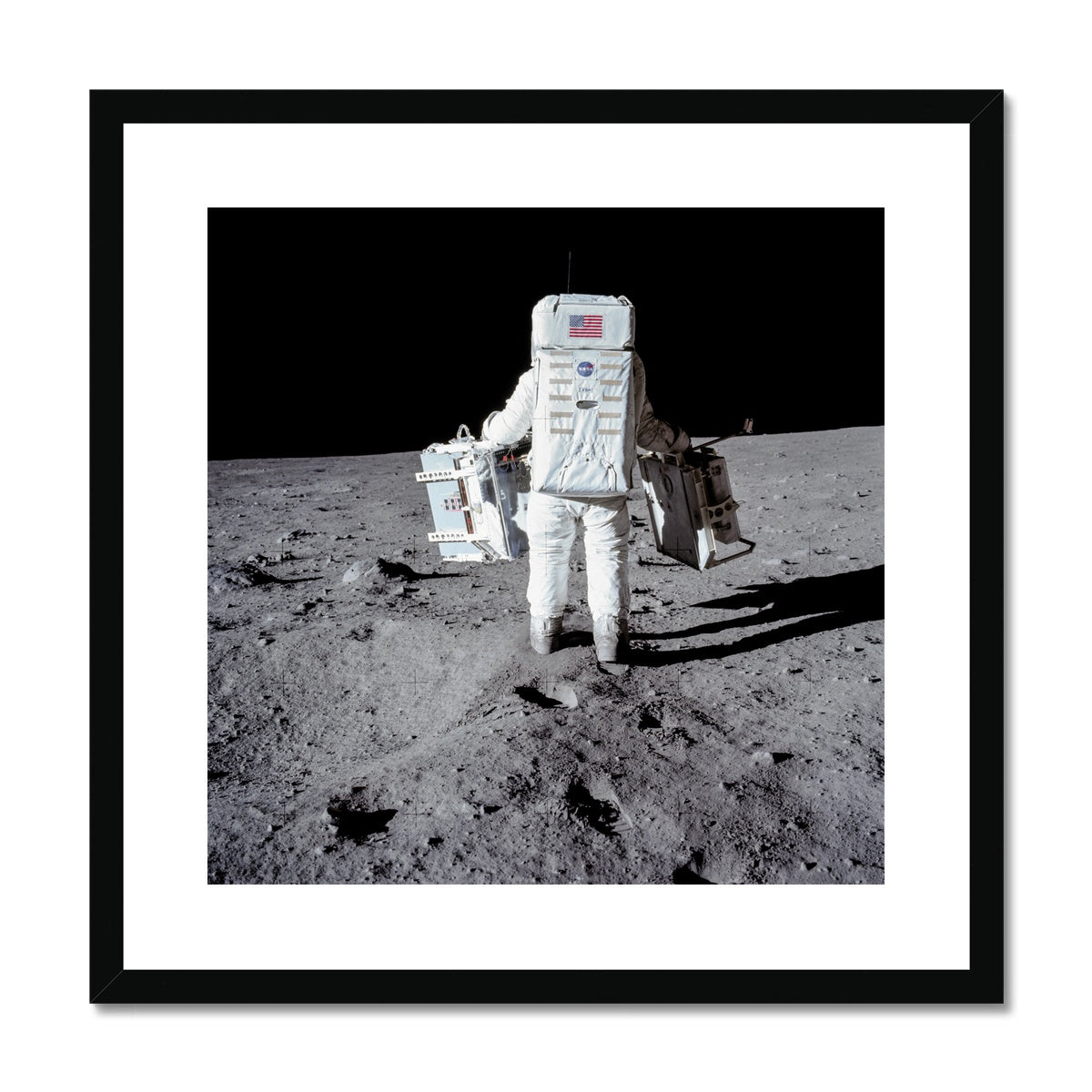 Experiments Package Framed & Mounted Print