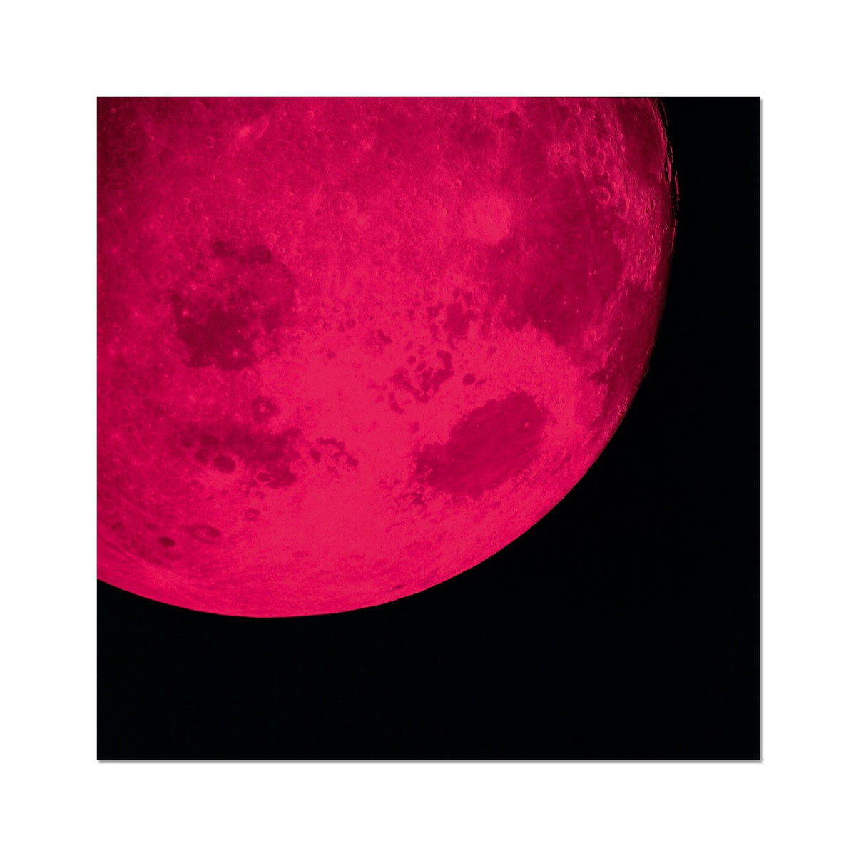Red Moon Photo Art Print