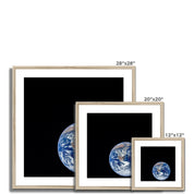 Blue Marble Framed & Mounted Print